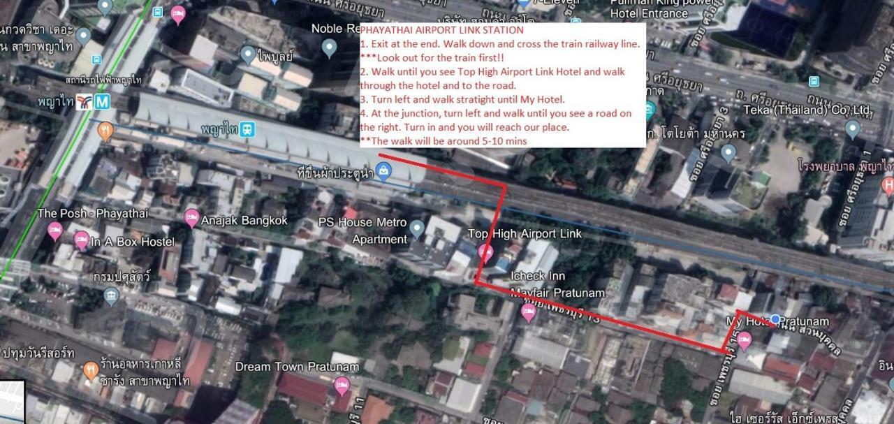 Beebedz Vandrarhem Bangkok Exteriör bild